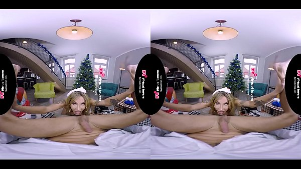 Download Video - TSVirtuallovers - Gorgeous Tranny is getting her Ass stretched