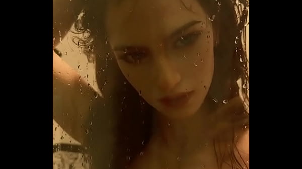 Elva in the shower – hot, wet & ready from behind