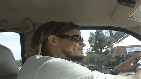 She masturbates for a bit, before she rides this guy's dick and gives him a blowjob for a cumshot