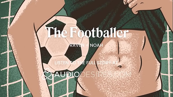 Fucked hard by an athlete in the locker room | Journalist takes arrogant football star | Sexy interview