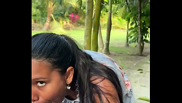 Hot peasant woman lets herself be fucked in public before the owners arrive