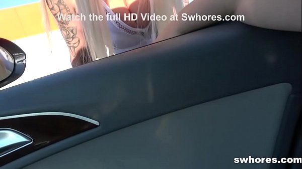 Worn Out Street Whore Fighting Two Cocks