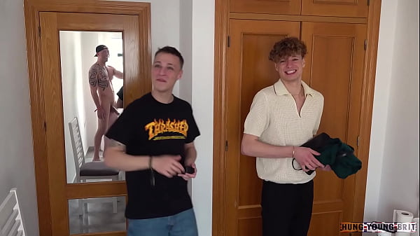 CUTE BLOND TWINK TAKES ARM SIZED COCK