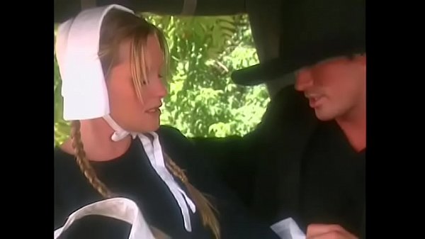 Amish and his charming golden-haired wife with big tits Nina Ferrari went to nearest town to make arrangement with blacksmith