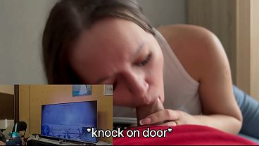 While my friend is sleeping, I fuck his slutty wife in the bathroom