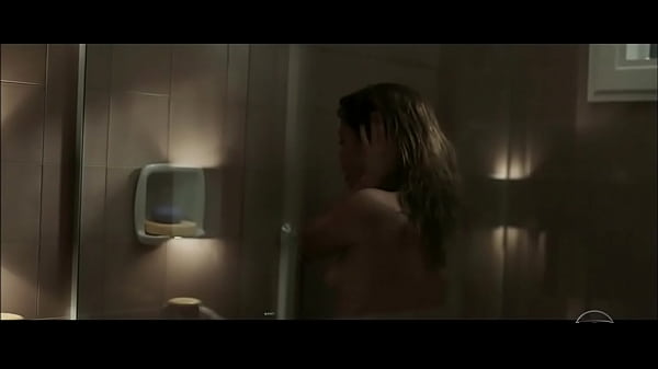 Julia Dalavia naked taking a shower showing her breasts in The days were like that