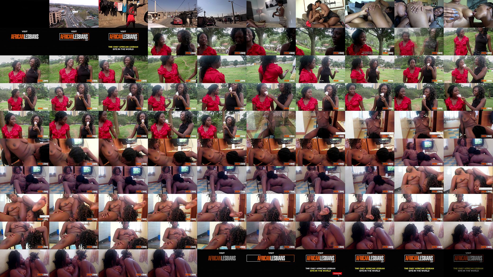 Amateur Busty African Lesbians Licking Pussies 预览图