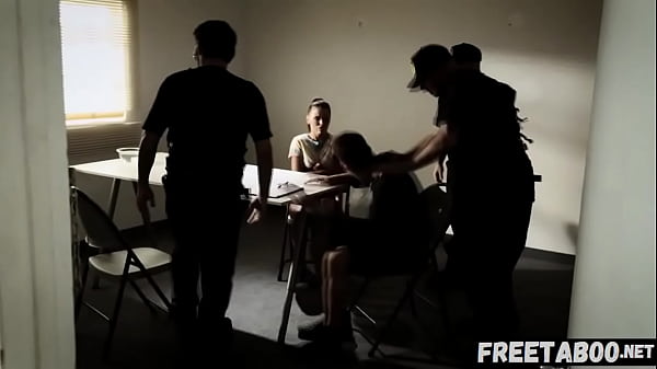 Slutty Teen Adriana Chechik Gets Double Penetrated By Police Officer & Bf - Full Movie On FreeTaboo.Net