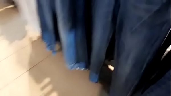 Your beautiful Italian spends the morning trying on these fantastic skinny jeans