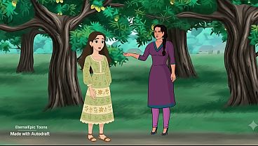 Pyasi Bhabhi romance with brother in law 2d animated