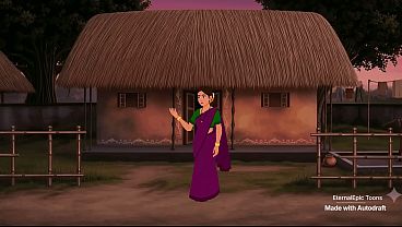 Pyasi Bhabhi romance with brother in law 2d animated