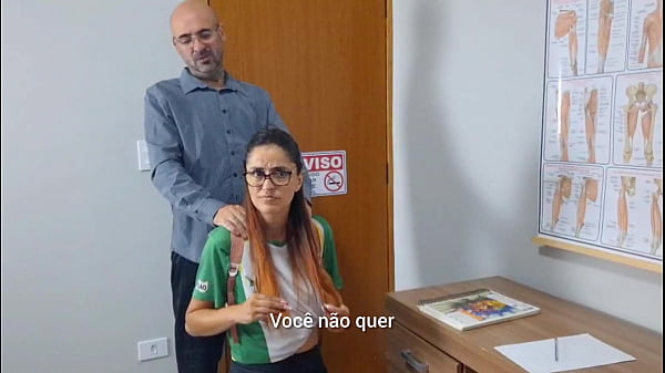 Dirty principal fucks student in exchange for good grades!
