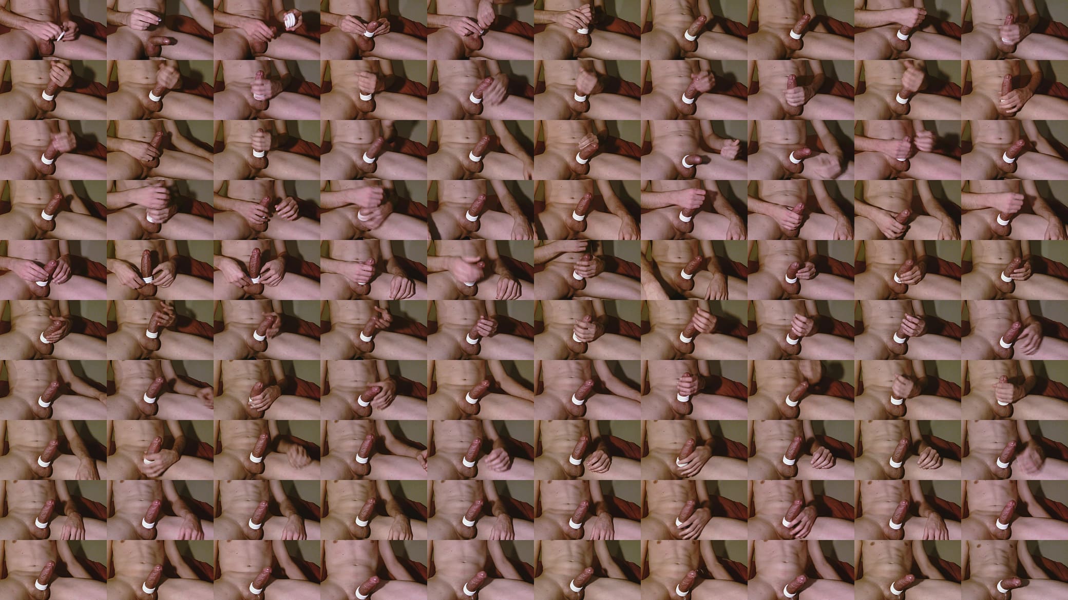 Edging with three cockrings and cum 30 seconds 预览图