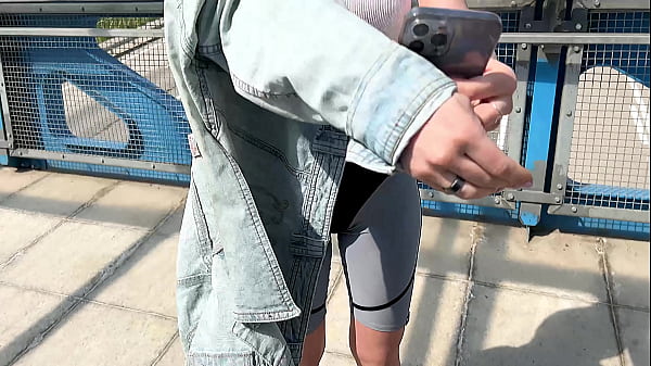 Good Samaritan Gets Naughty: Public Parking Quickie with Big Cock