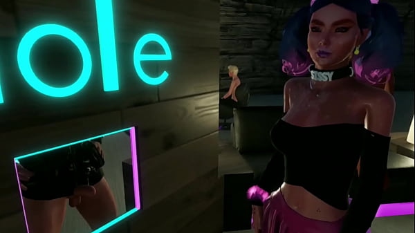 3D shemale fucks me hard at the club