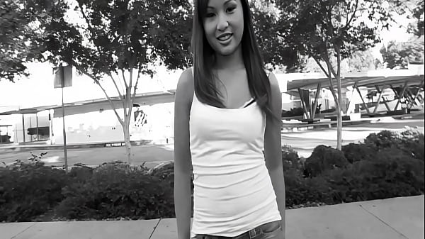 Watch as this brunette college student, Vanessa Hill is taken into her school library,...