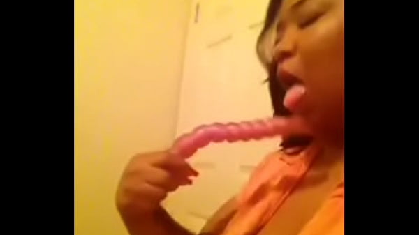Madame Butterfly aka Gigi Starr deepthroating a 10 inch dildo