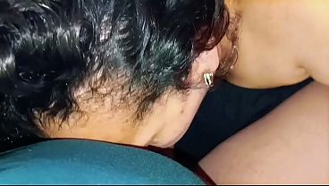 My neighbor, who has a huge ass, is obsessed with my cock. She loves coming over to my house to suck it until I fuck her in the ass.