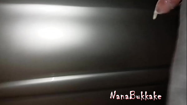 NanaBukkake - Trailer. Dogging on the street with 3 strangers, them fucking me and coming in my mouth