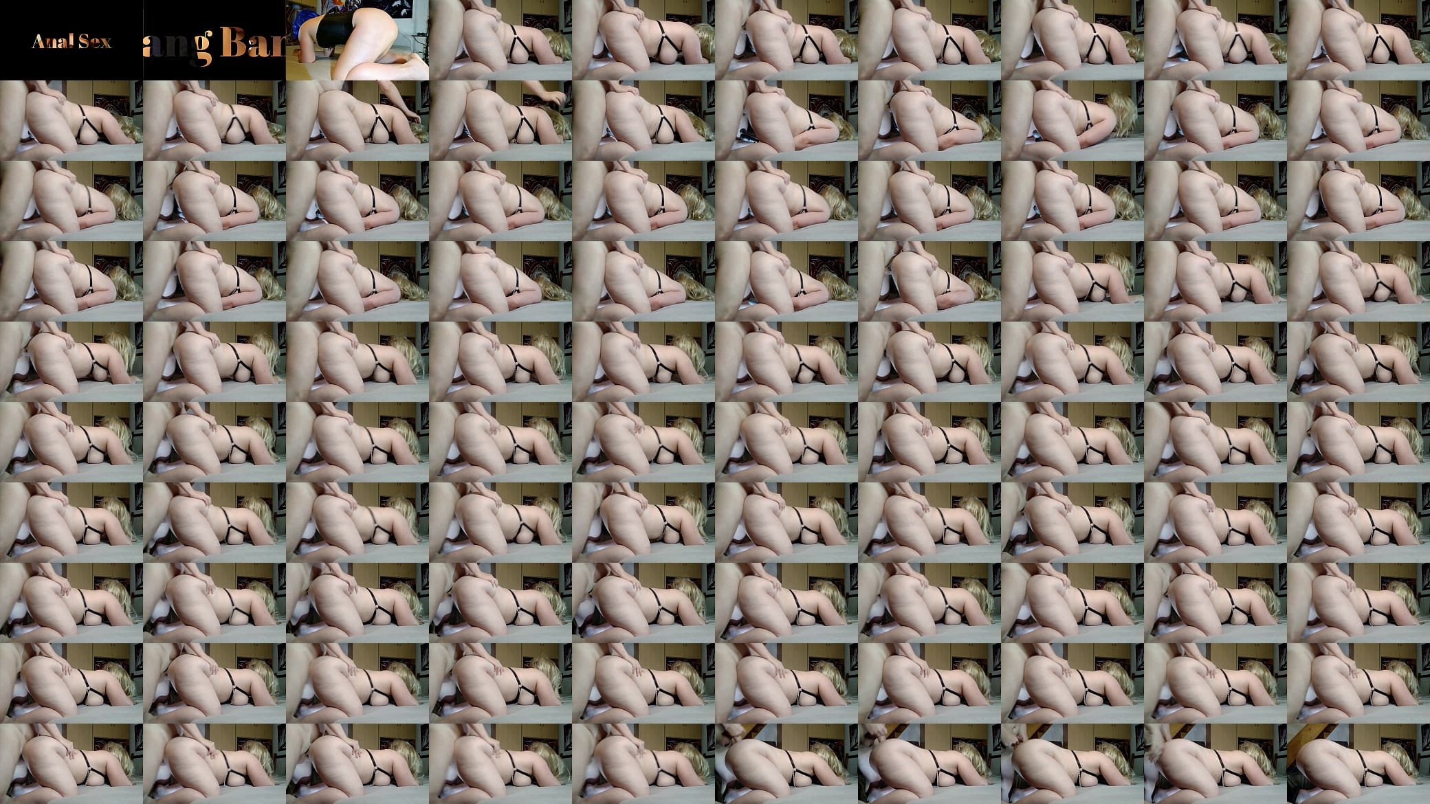 I just keep fucking my bitch as I want &amp; cum on her huge ass 预览图