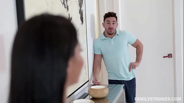 Rose monroe locks HUSBAND to FUCK stepSON