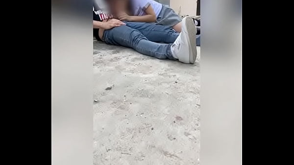 Quickie Blow job and Public Sex! Mexican Student Fucking in the Construction! Real Amateur Sex!
