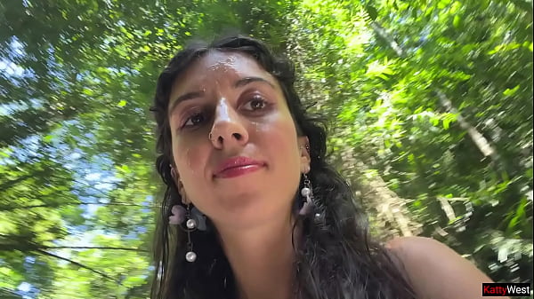 Download Video - Crazy CUMWALK on Public Waterfall