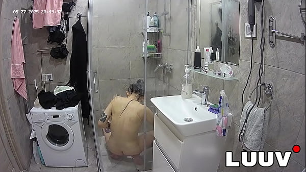LUUV. Tattooed Alice gets ready for the evening reality show segment in the shower Thumbnail
