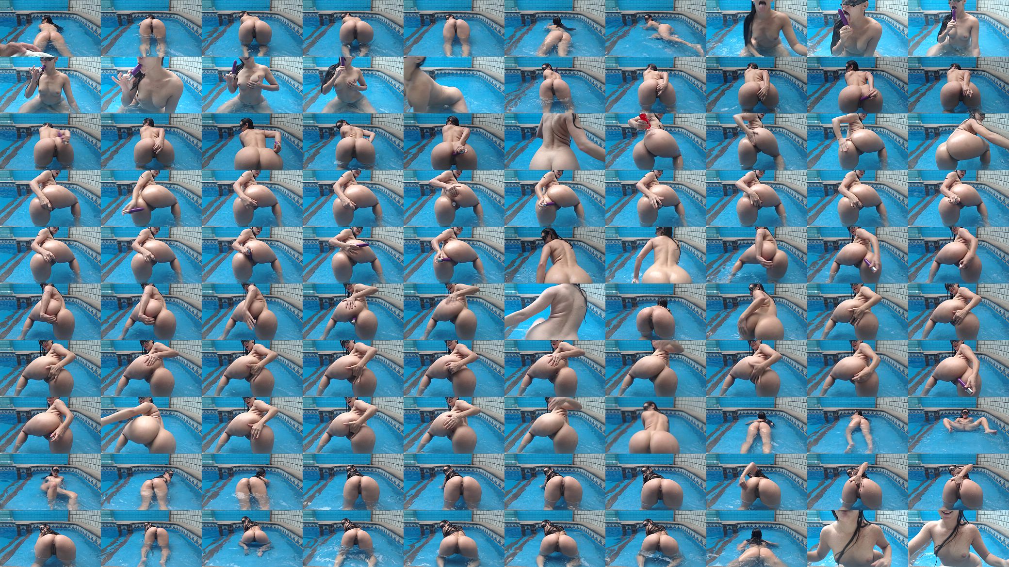 Esposa Heyya se masturbando na piscina do motel (Continua&ccedil;&atilde;o com SEXO no RED) 预览图