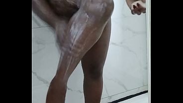 I'm washing my pussy so I can go fuck my ex.