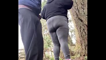HIKING TRAIL TURNED INTO QUICKIE CREAMPIE