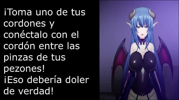 Joi Hentai (Femdom/Cbt/Cei/Pissplay/ Play with urine) Spanish
