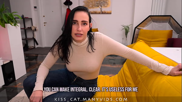Busty StepMom in Jeans Teach StepSon How to Make Her Cum / Kisscat.xyz