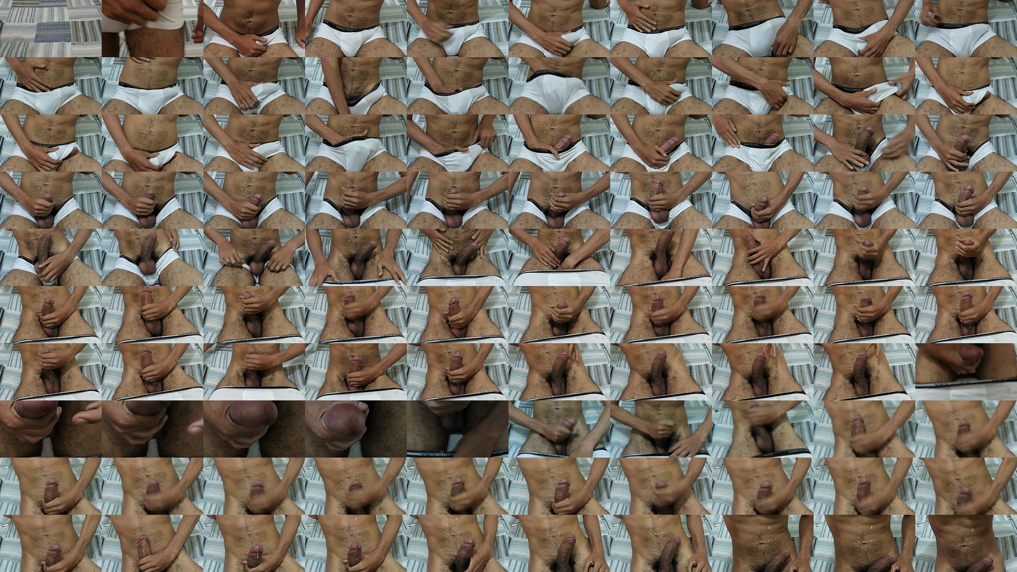 Novinho pirocudo se masturbando e gozando muito 预览图
