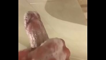 石鹸まみれのチンポ