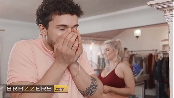 Download Video - &lpar;Apollo Brings&rpar; Her GF &lpar;Laney Grey&rpar; To Buy New Clothes But Ends Up Fucking The Owner &lpar;Christie Stevens&rpar; - Brazzers