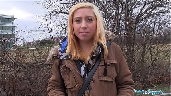 Public Agent Shy Teenager bends over for a big cock