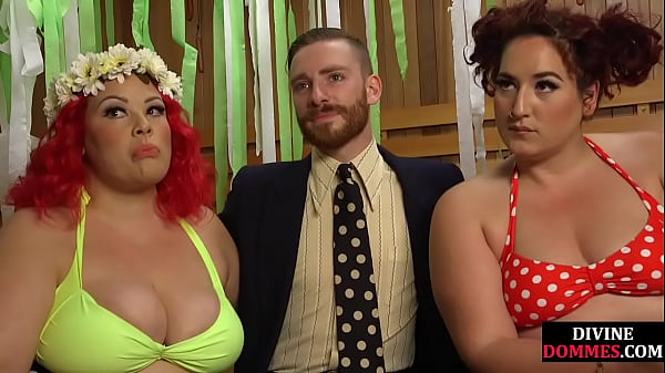 Download Video - BBW femdom humiliates sub before using his cock