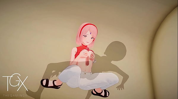 Anime Hentai Game Gaming Sakura Haruno ntr sex in various positionsand Blowjob Naruto