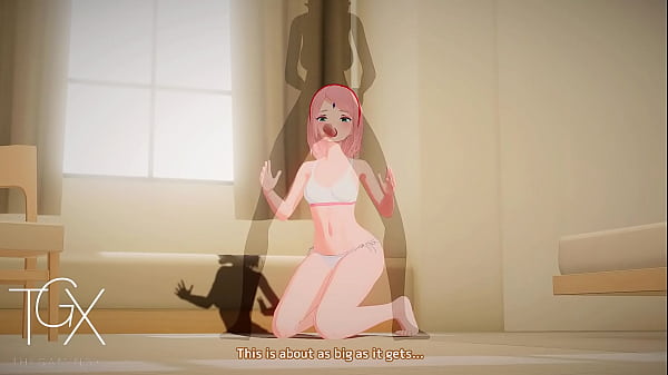 Anime Hentai Game Gaming Sakura Haruno ntr sex in various positionsand Blowjob Naruto