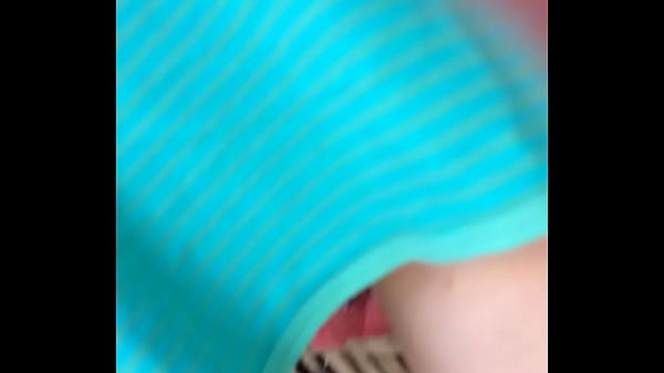 Bolivian upskirt in pink thong