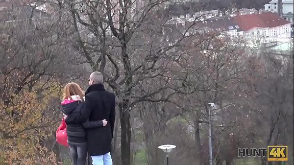 HUNT4K. The redhead likes to give sex for money in front of her boyfriend