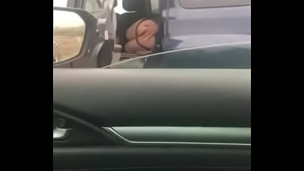 I was playing in my car and someone filmed me