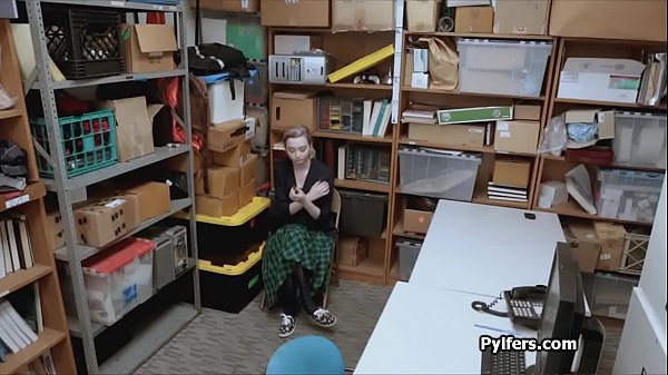 Pierced titty teen riding guards cock