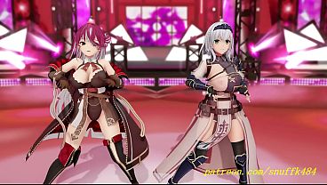 noVR mmd Towa Dance 3d hololive Hentai