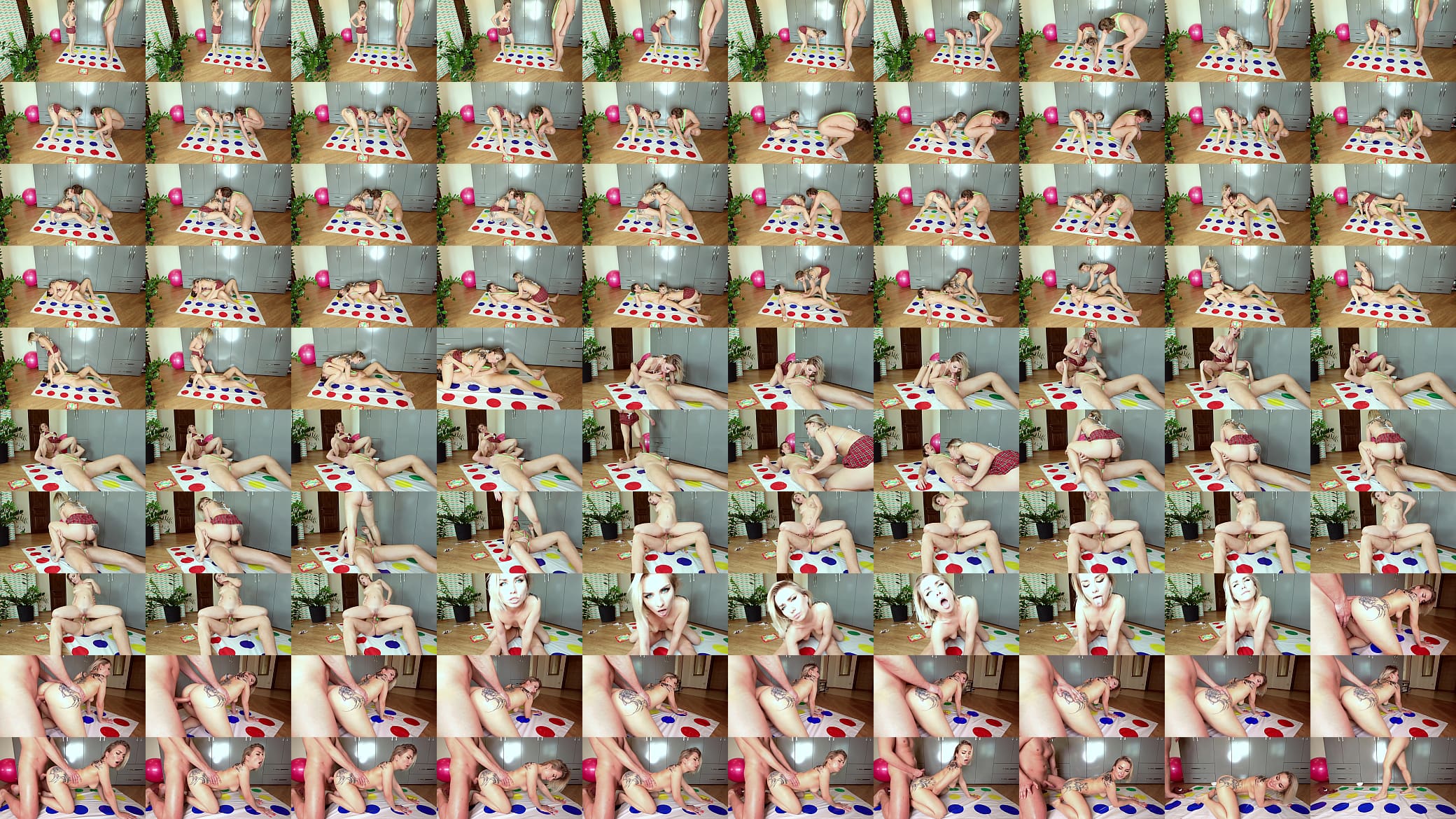 Andre Love and Borat play twister. 预览图