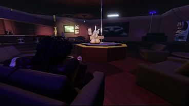 Bunny stripper come out back for some fun~ (Roblox porn}