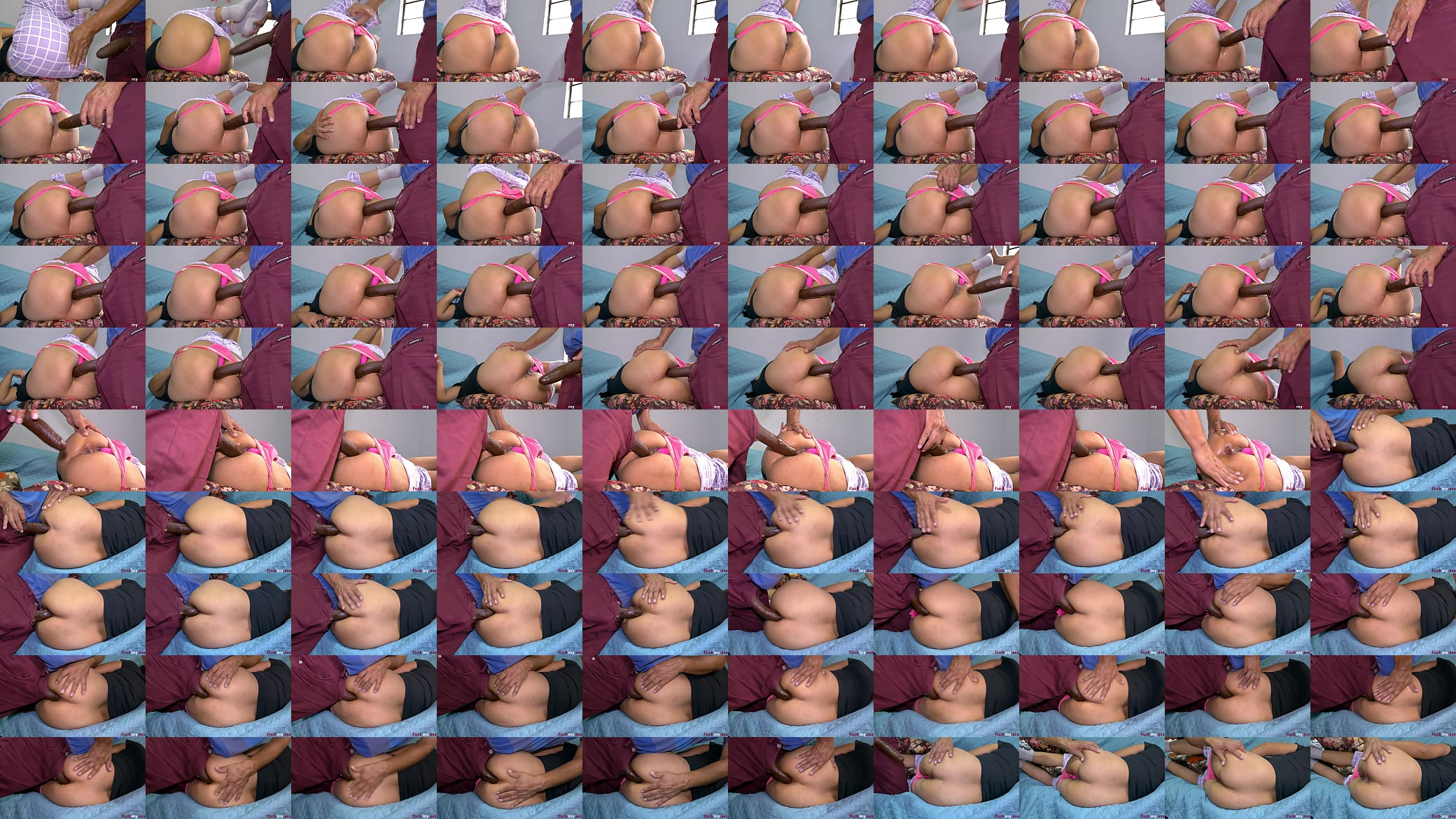 My ass hurts, slow down please..that dildo is too long 预览图