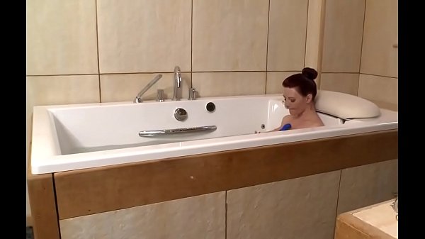 Busty playing in the bathroom-2.