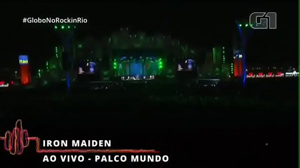 Iron Maiden rock in rio 2019
